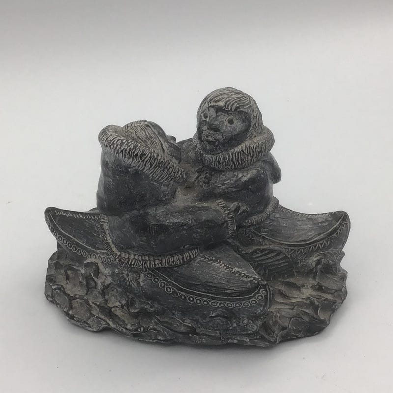 Inuit Turtle Soapstone Inuit Carving - Etsy Canada