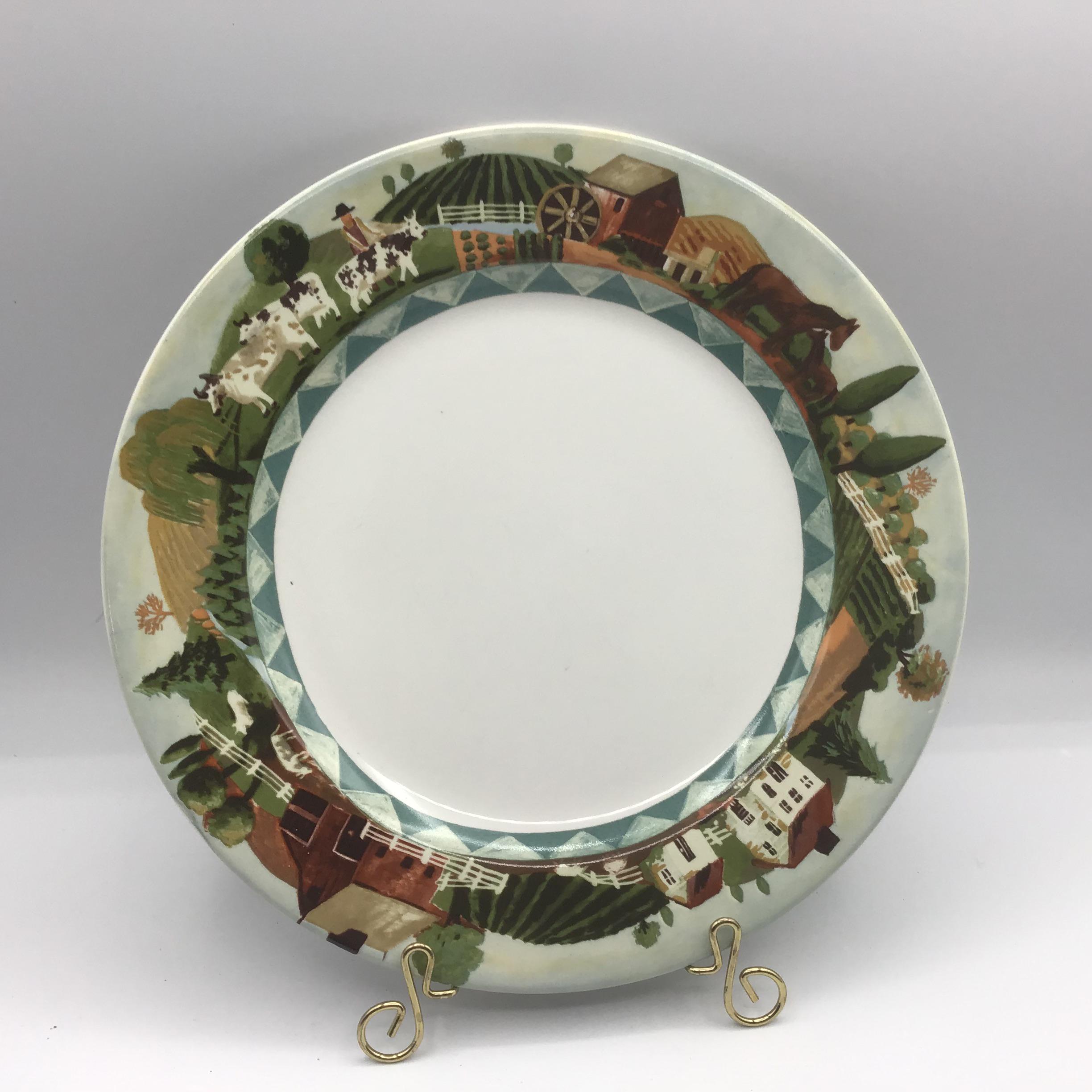 GLADELIG assiette à salade, gris, 20 cm (8) - CA