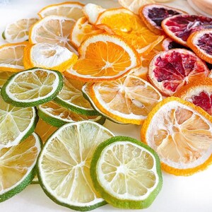 Organic Dehydrated Citrus | Dehydrated Fruit | Lemon | Orange | Lime | Blood Orange
