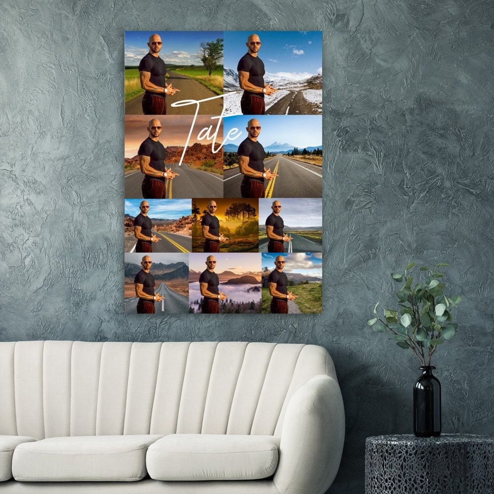 Andrew Tate, Top G poster, CobraTate poster, Tate Brothers posterAndrew Tate Ferrari framed