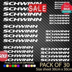 schwinn bicycle decals REFRIGERATOR CARS BIKES DISPLAY DECAL STICKER  Heaven Schwinn Stingray Bicycle Black Decal