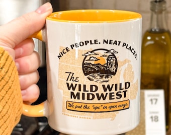 Wild Wild Midwest Coffee Mug, Funny Midwestern Gift
