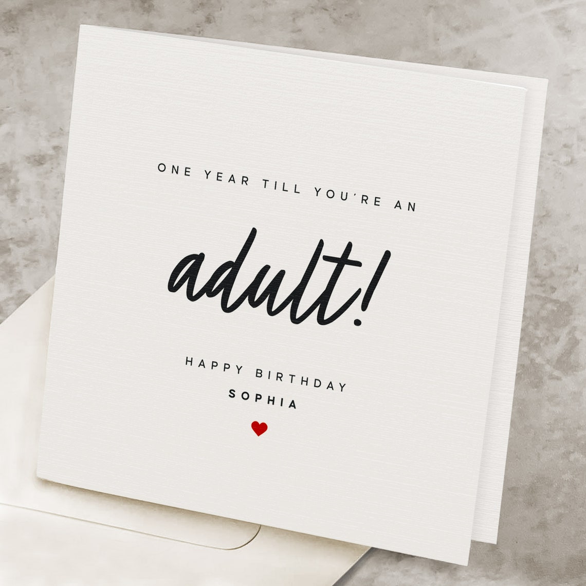 Funny 17th Birthday Card for Girl for Daughter 17 Years Old - Etsy