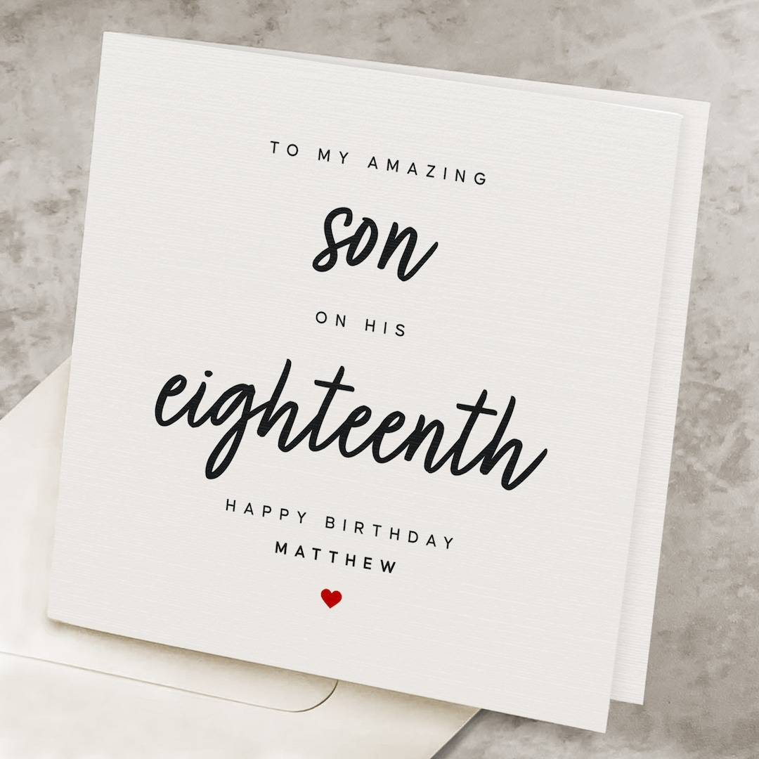 Jonny Javelin Age 18th Birthday Card - Pink Cocktail And Champagne 9" X - View #8