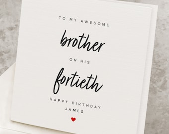 40th birthday deals gifts for brother
