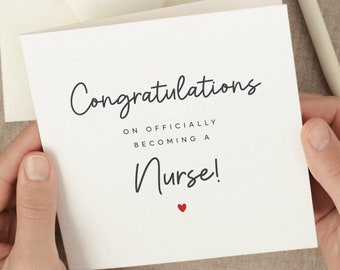 Nurse Graduation Card 2025 Nurse Graduation Gift For Her Nursing Degree Congratulations Card Registered Nurse Grad Card Nurse Graduate Gifts