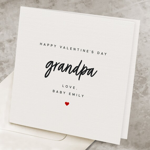 Aazon.co : ENGZHI Grandpa Gifts Grandfather Birthday Card - I Love