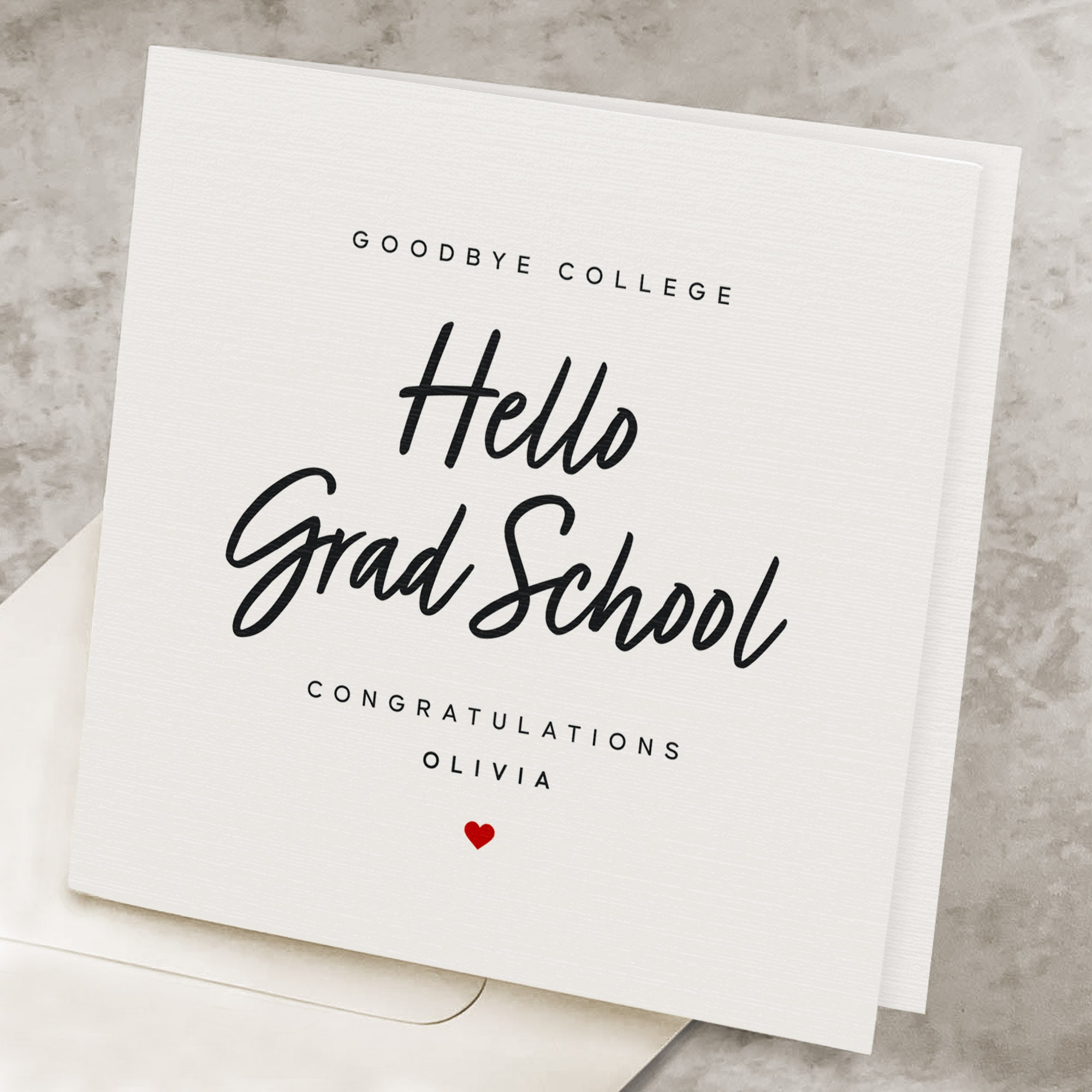 College Graduation Card for Daughter, Personalized Class of 2024 ...