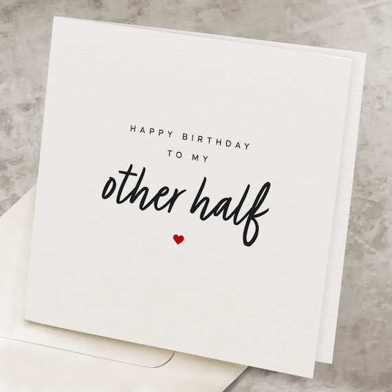Romantic Birthday Card for Him for Boyfriend Happy Birthday - Etsy