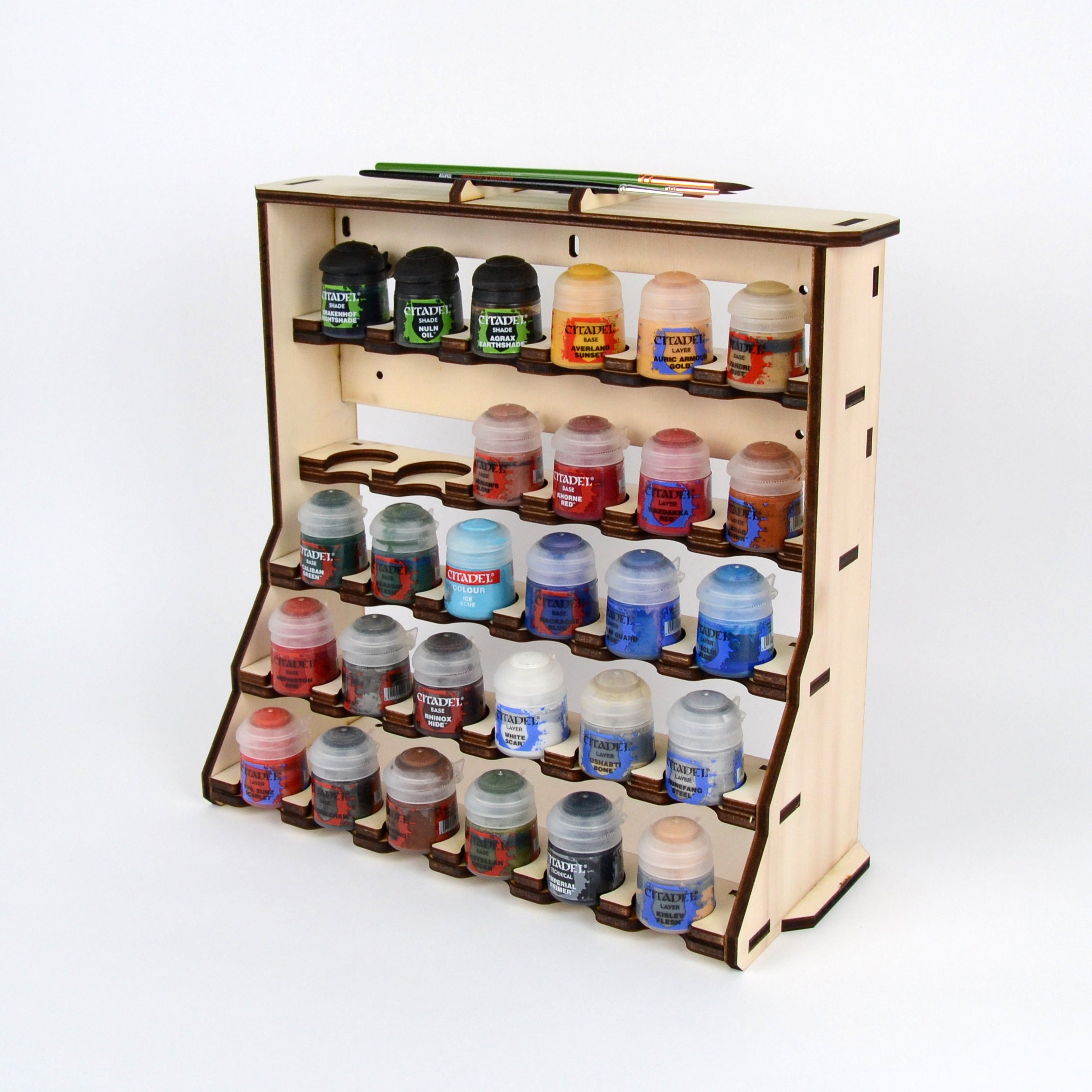Citadel Paint Rack Vertical Organizer for 30 Citadel Pots Etsy UK