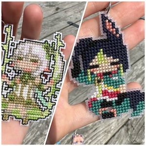 Geshin Impact Dendro Character Charms/Pins