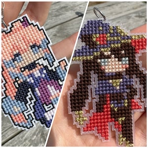 Geshin Impact Hydro Character Charms/Pins