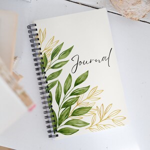 Floral Notebook | Spiral notebook