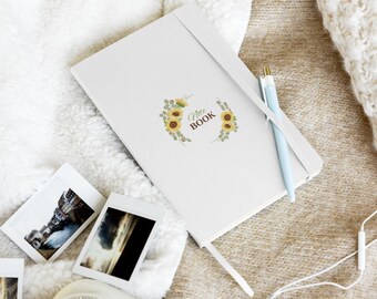 Sunflower Notebook | Hardcover Notebook