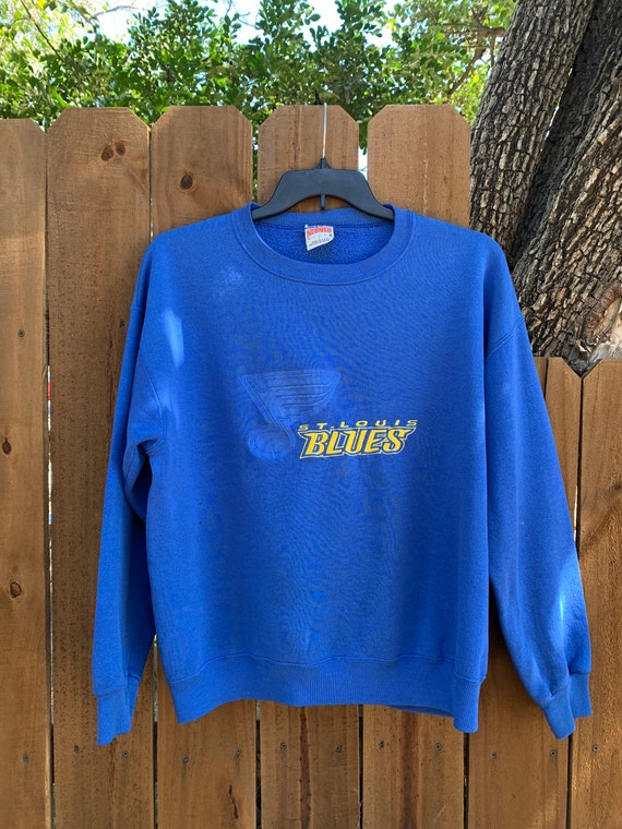 Vintage St. Louis Blues Sweatshirt Made in USA si… - image 1