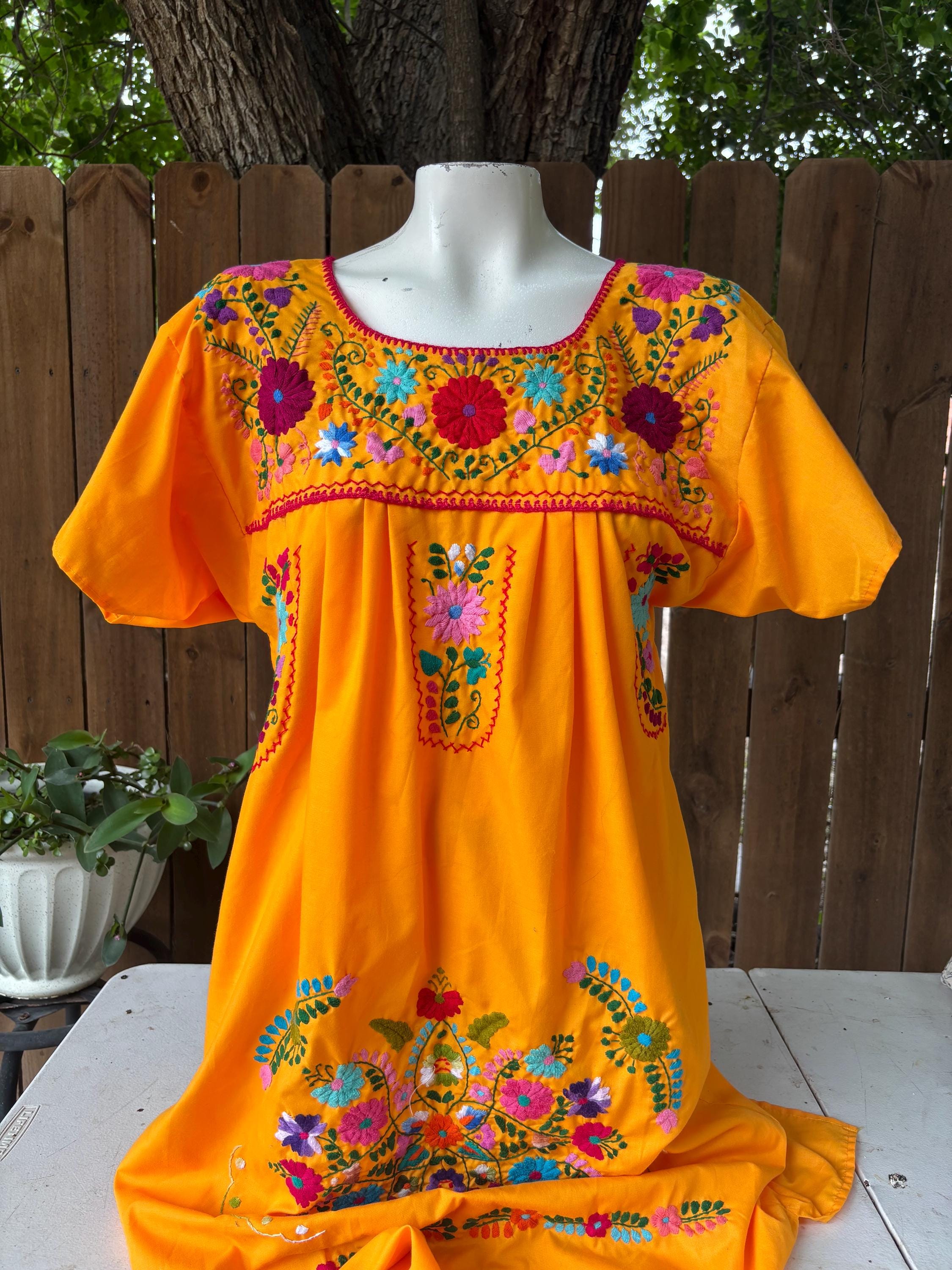 Dress Made in Oaxaca - Etsy