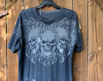 Affliction Bernard Hopkins Signature Series Grunge Cyber Y2K Style