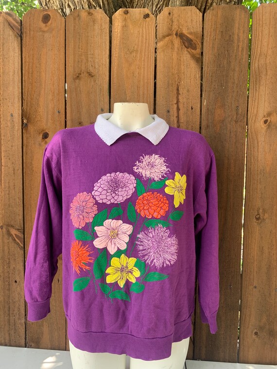 90s Vintage Flowers Grandma 