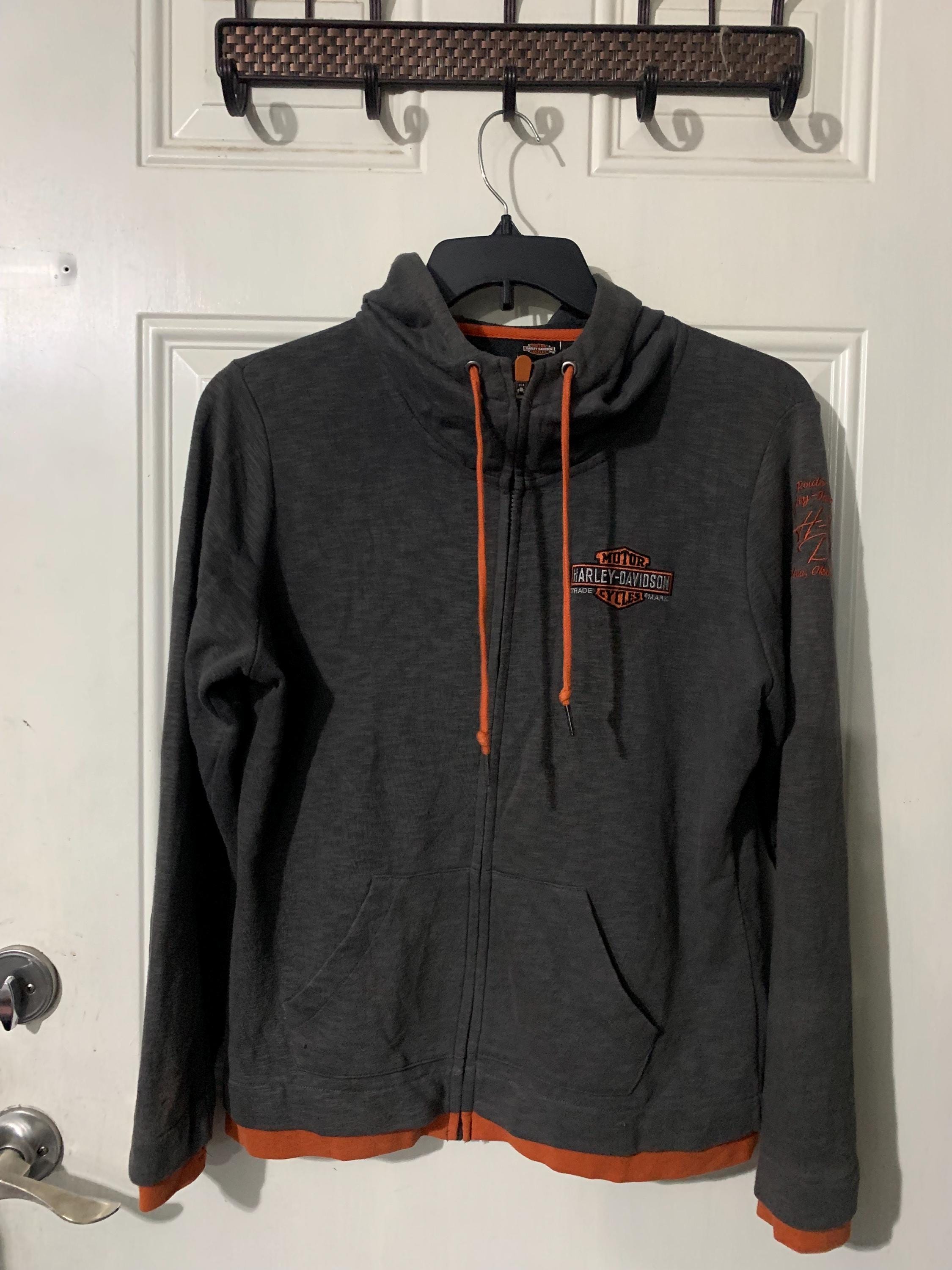 Y2K ヴィンテージ ハーレー ダビッドソン レディース 軽量パーカー
