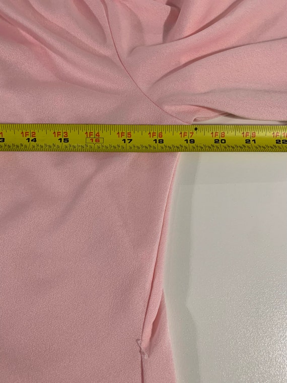 Vintage 50’s Lace Pink Blouse size M. - image 9