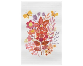 Russet Garden Soft Tea Towel