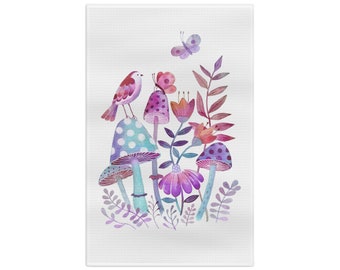 Spring Garden Soft Tea Towel