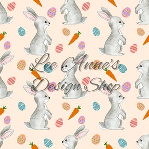 Modèle sans couture, Pâques sans couture, lapin de Pâques, aquarelle de Pâques, lapin sans couture, panier de Pâques sans couture