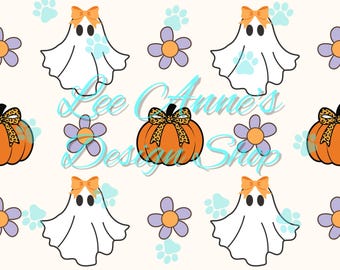 Padrão sem emenda, Halloween sem emenda, fantasma sem emenda, fantasma fofo sem emenda, Halloween fofo sem emenda, coquete Halloween sem emenda