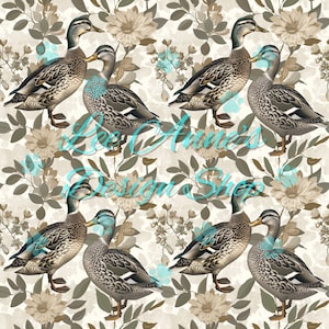 Modèle sans couture, canards sans soudure, canards colverts, canards aquarelles, colverts aquarelles, étang aux canards