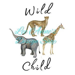 Wildes Kind Sublimation, Elefant Sublimation, Aquarell Elefant, Safari png