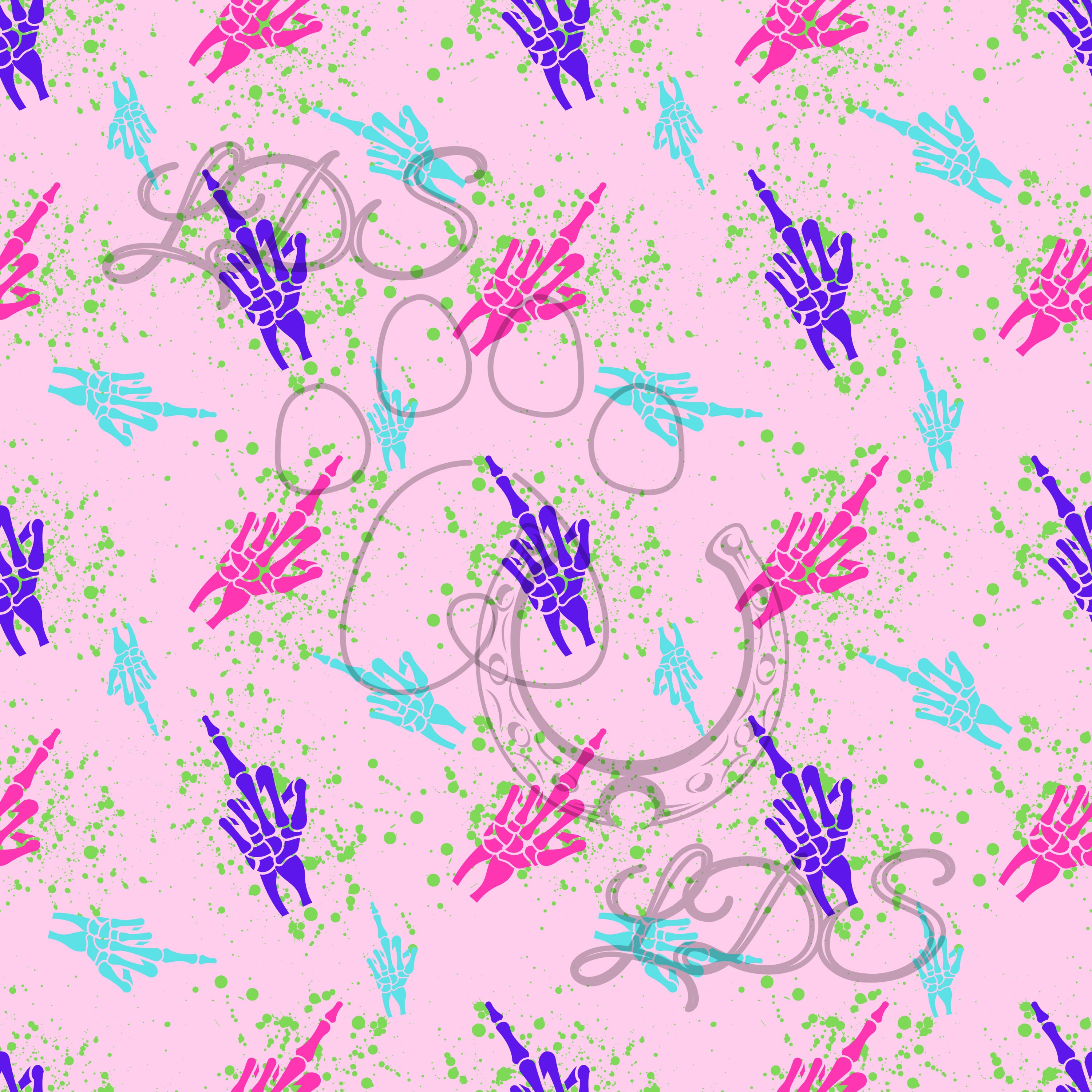 Seamless Pattern, Middle Finger Seamless, Skeleton Hand, Skeleton ...