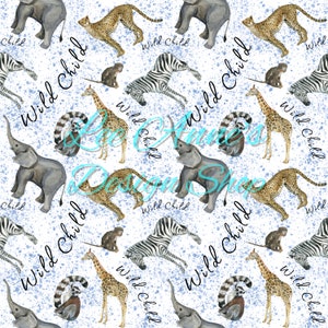 Nahtloses Muster, Safari nahtlos, wildes Kind nahtlos, Safaritier nahtlos, Zoo nahtlos, Zebra nahtlos, Löwe nahtlos
