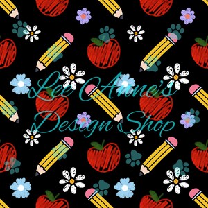 Seamless pattern, School seamless, pencil seamless, School pattern, back to school seamless