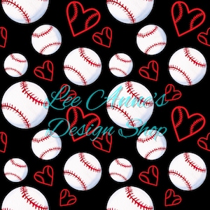 Seamless pattern, Baseball seamless, ball game seamless, baseball watercolor