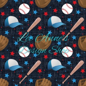 Seamless pattern, Baseball seamless, ball game seamless, baseball watercolor