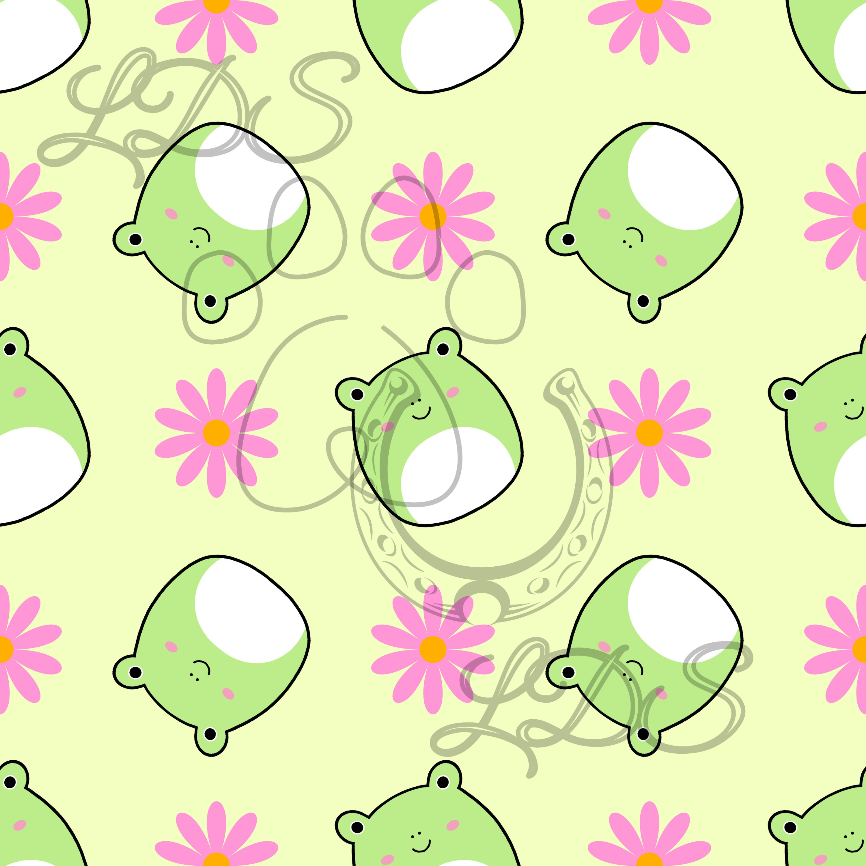 Buy wholesale Squishy frogs wallpaper set - Phone - Tablet - Desktop -  Froggy pattern - Home screen