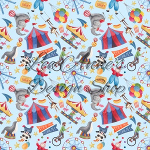 naadloos patroon, circus naadloos, festival naadloos, carnaval naadloos, clowns, carnaval