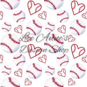 Seamless pattern, Baseball seamless, ball game seamless, baseball watercolor