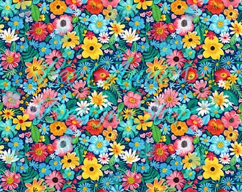 Seamless pattern, floral seamless, summer floral,