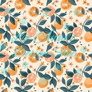 seamless pattern, oranges seamless,  fruit floral seamless, orange floral,  oranges floral seamless, fruit seamless, orange blossom seamless