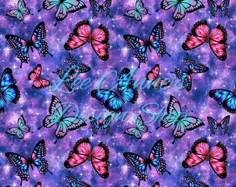 Seamless pattern, butterfly seamless, butterfly pattern, pink butterfly seamless, midnight butterfly, mystical butterfly