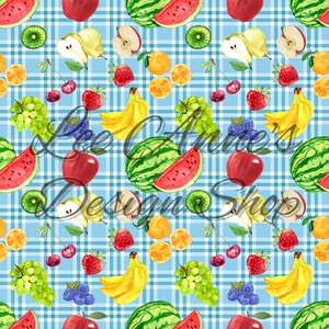 Padrão sem costura, frutas sem costura, frutas em aquarela sem costura, xadrez de frutas, xadrez de frutas misturadas, padrão de frutas misturadas, padrão de frutas, xadrez sem costura