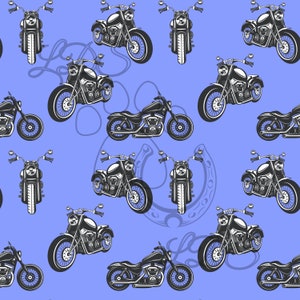 Seamless pattern, motorcycle seamless, motorcycle pattern
