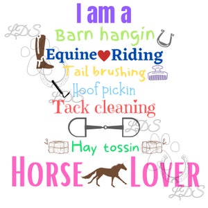 Sublimation d'amant de cheval, sublimation équine, cavalier png, sublimation de cavalier, j'aime les chevaux png, cavalier imprimable