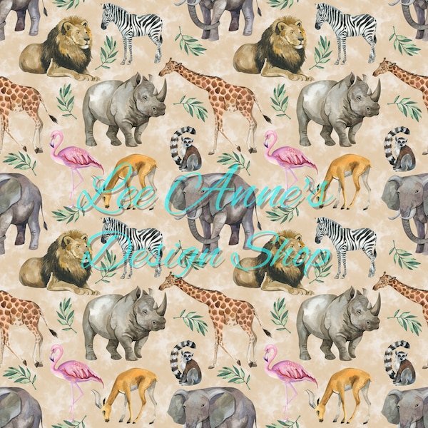 Seamless pattern, safari seamless, safari animal seamless, zoo seamless, zebra seamless, lion seamless, giraffe seamless