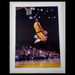Kobe Bryant Dunking Painting, Kobe Bryant 8, Kobe Lakers Art, Original Kobe  Painting, Kobe 8 Lakers Art, Kobe Adidas, Kobe Art