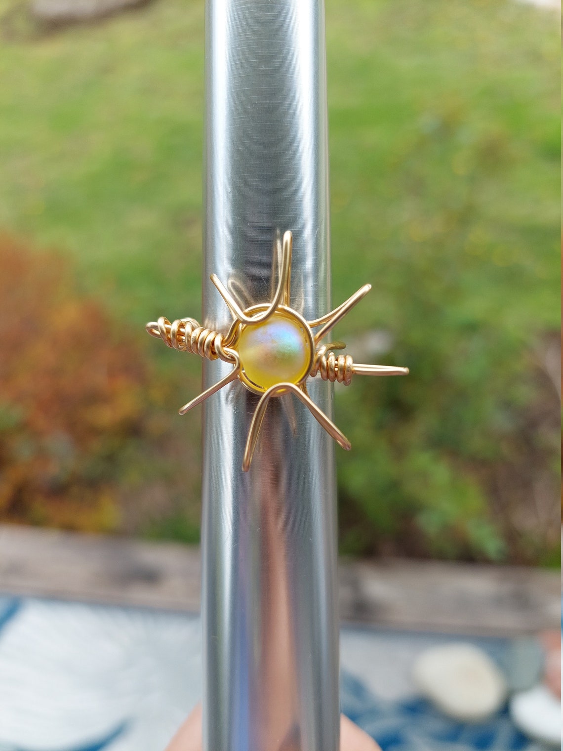Wire Sun Ring - Etsy