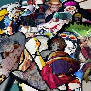 Anime 3D Stickers Pirates
