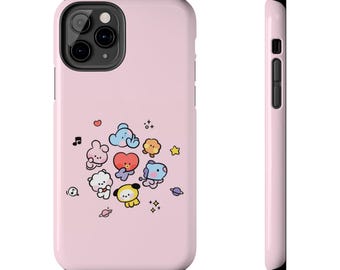 BT21 Pink Phone Case