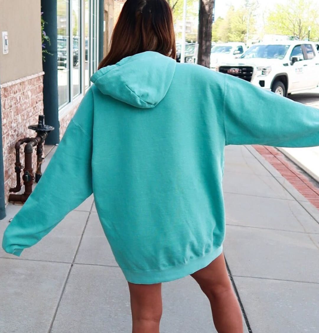 Comfort Colors Hoodie Unisex Oversized Boho Style Hooded Sweatshirt